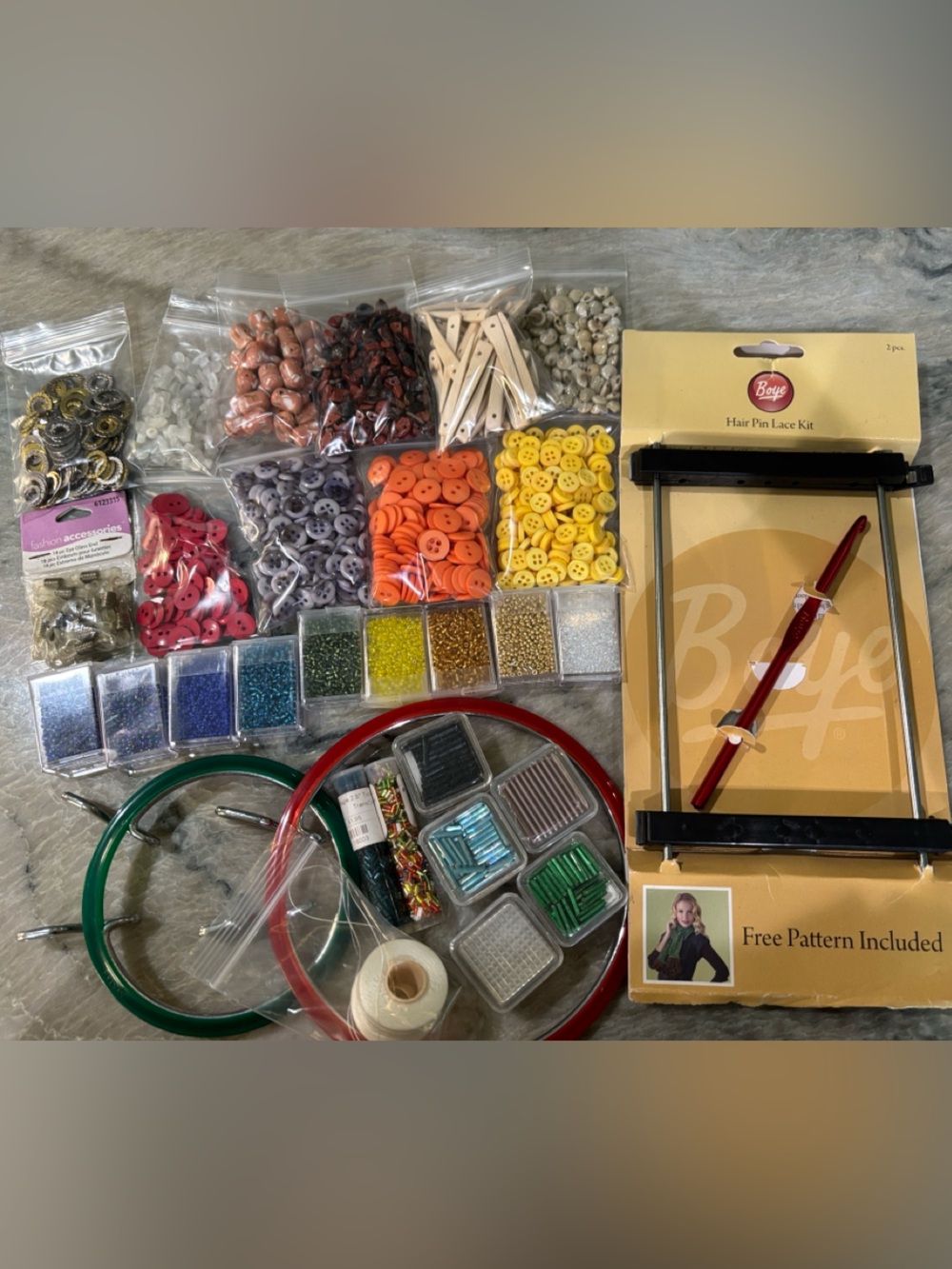 Crafty AF jewelry craft making lot